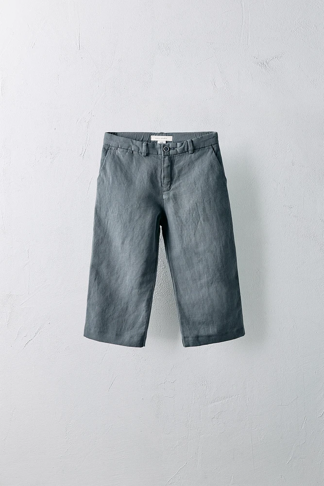 ANS/ PANTALON COTON LIN LIMITED EDITION