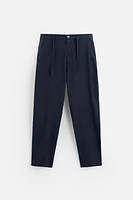 COTTON LINEN PANTS