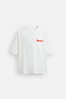 BLURRED PRINT T-SHIRT