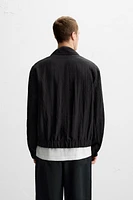 VESTE FLUIDE EFFET FROISSÉ