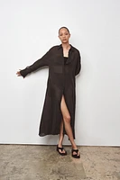 ROBE TUNIQUE AVEC RAMIE ZW COLLECTION
