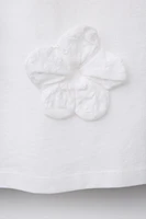FLORAL APPLIQUÉ SHIRT