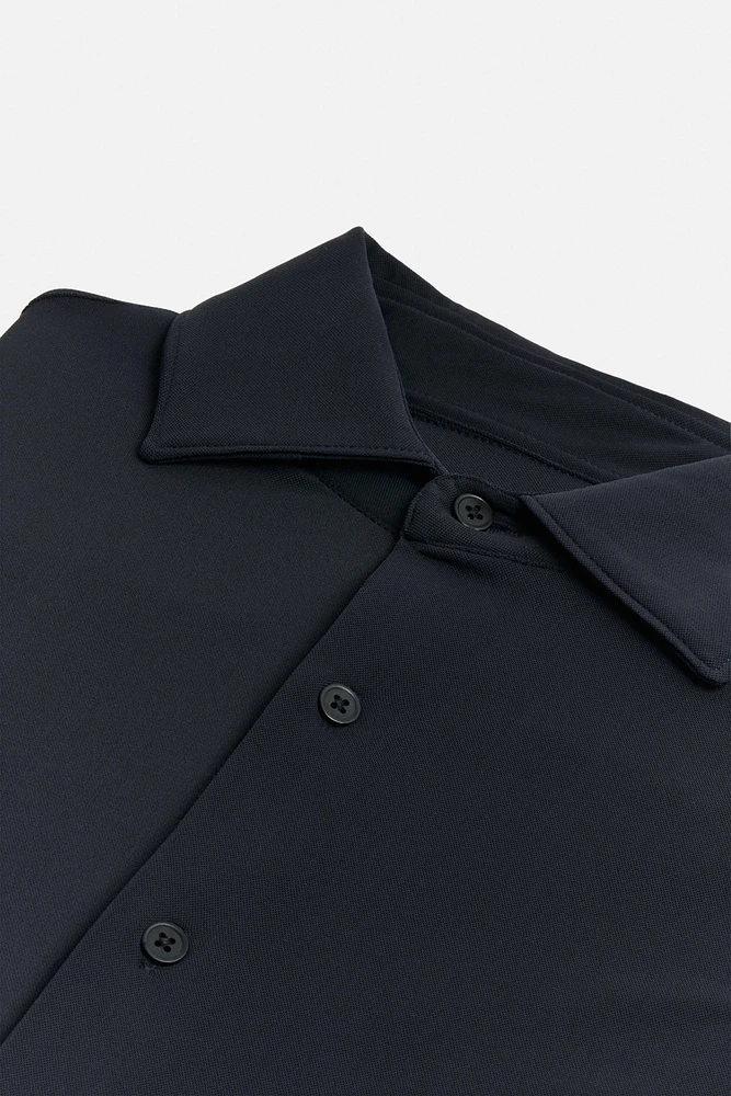 TEXTURED STRETCH SHIRT