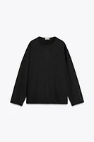 WASHED HEAVY COTTON T-SHIRT