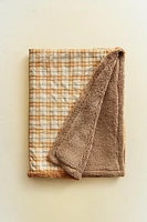 REVERSIBLE CHECK PET BLANKET
