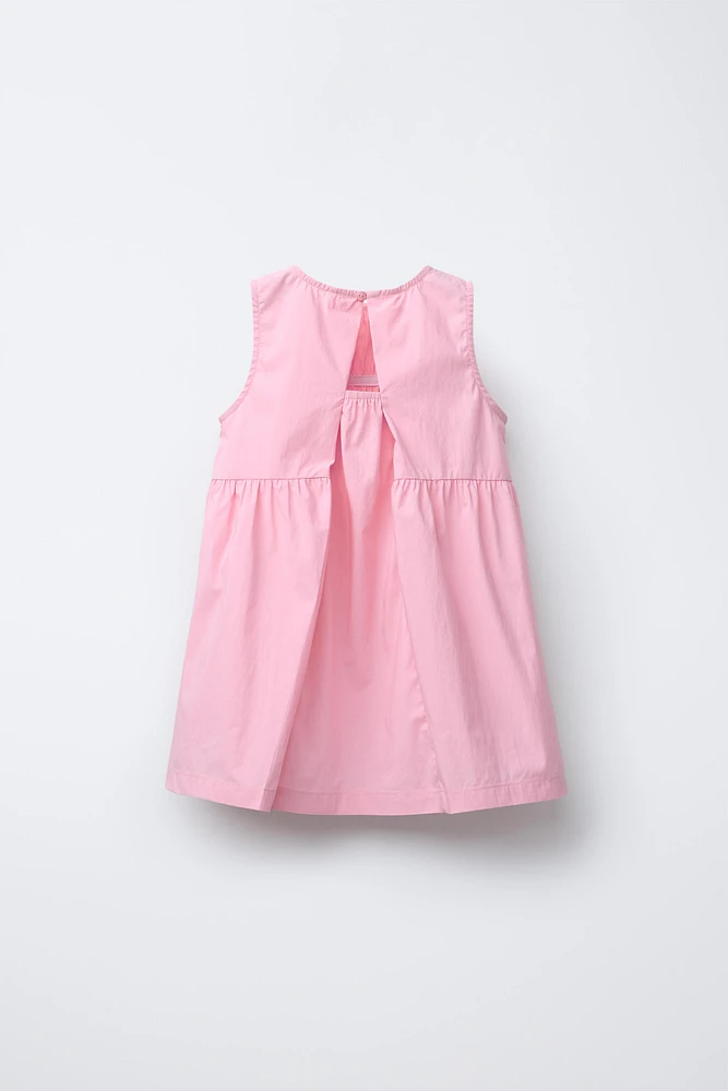 ELASTICIZED FULL-CUT DRESS