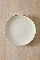 ROUND STONEWARE SERVING DISH