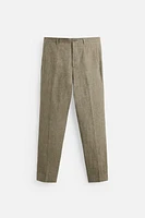 PANTALON DE COSTUME 100 % LIN ÉDITION LIMITÉE