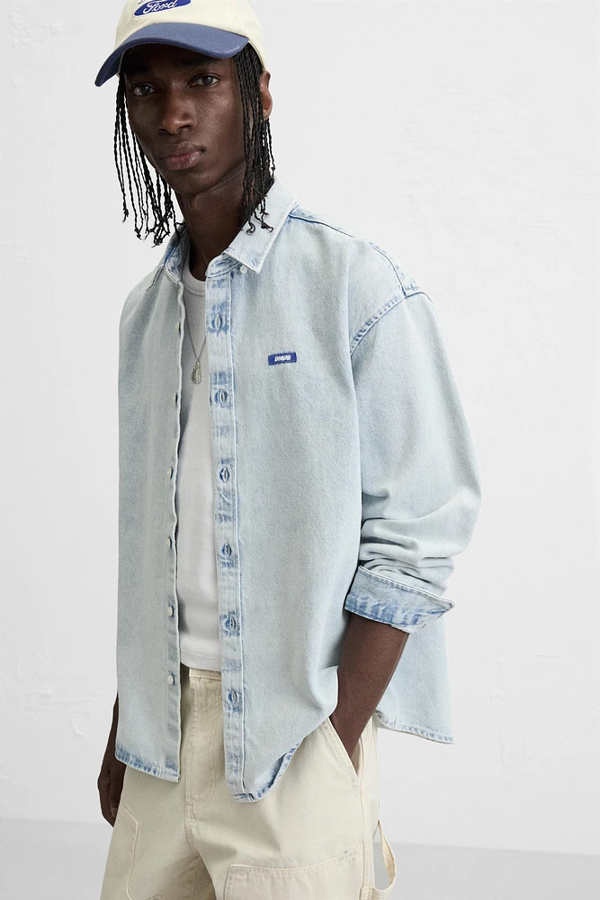 WASHED DENIM SHIRT