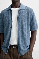 DIAMOND KNIT SHIRT