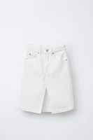 JUPE EN JEAN MI-LONGUE
