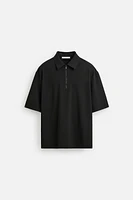 POLO CONFORT À ZIP