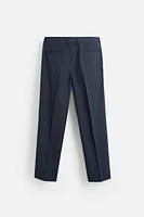 WOOL BLEND SUIT PANTS