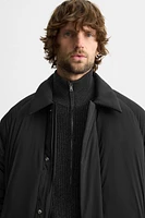 TECHNICAL FABRIC PADDED COAT