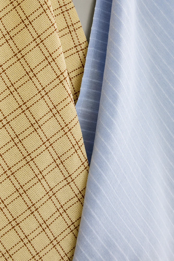 DYED THREAD KITCHEN TOWELS (SET OF 2)