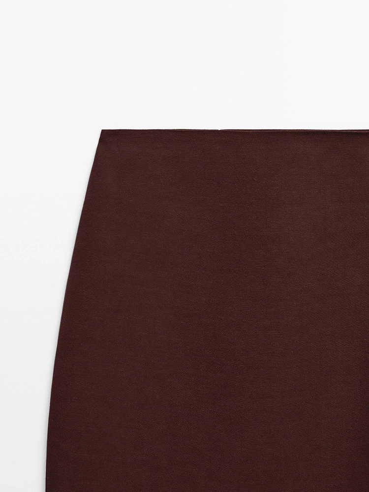 Jupe midi asymétrique dans le bas - Limited Edition