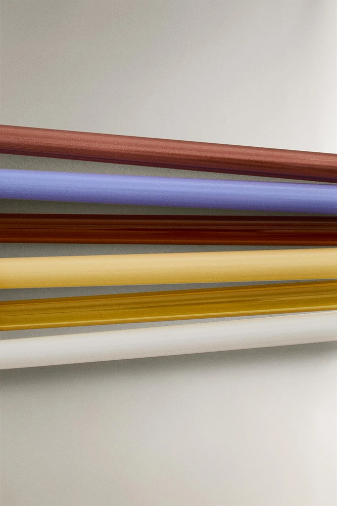 SET OF BOROSILICATE GLASS STRAWS