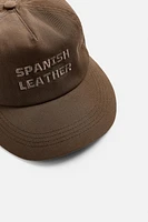 CASQUETTE DÉLAVÉE BRODERIE GUITARRICADELAFUENTE