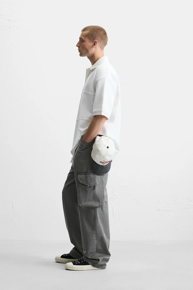 RELAXED FIT PIQUÉ POLO SHIRT
