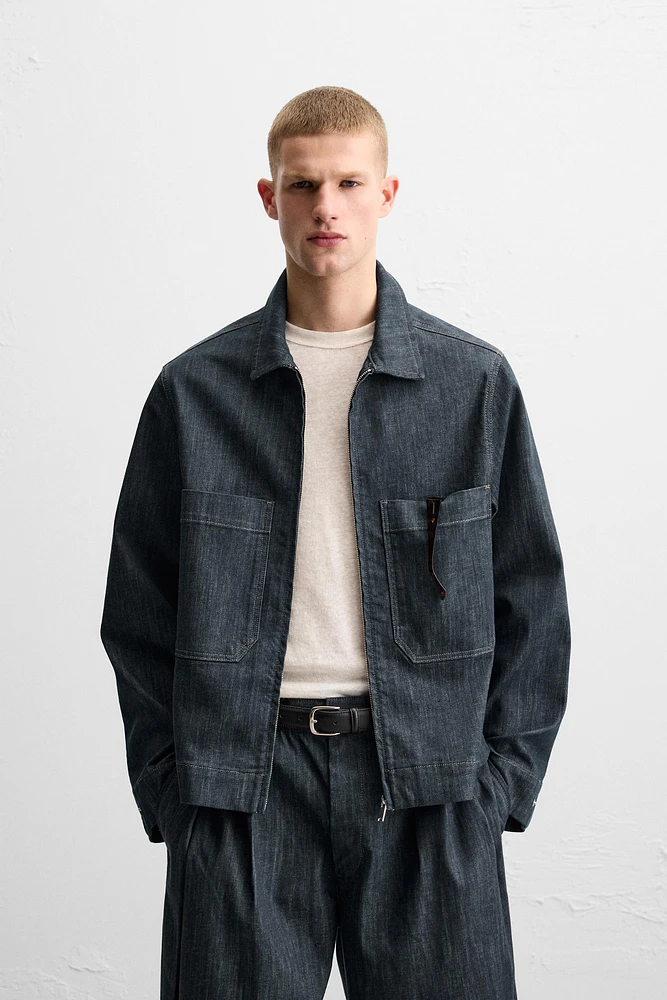 VESTE EN DENIM À POCHES