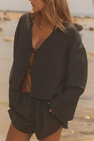 KIMONO EFFET PLISSÉ