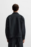 POCKET DENIM OVERSHIRT