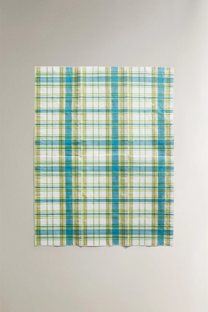 LOT SERVIETTES DE TABLE PAPIER IMPRIMÉES (LOT DE 30)