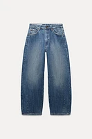 TRF MID WAIST BAGGY BALLOON JEANS