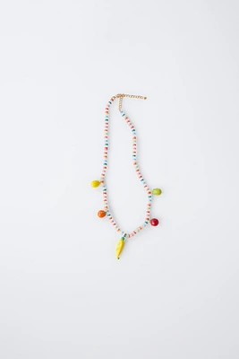 FRUIT BEAD NECKLACE