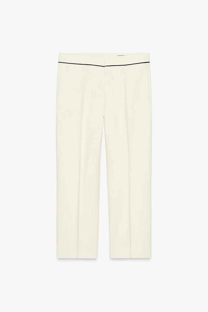PANTALON LISERÉS EN CONTRASTE ZW COLLECTION