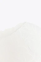EMBROIDERED INTERLOCK TOP