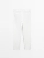 Pantalon de jogging en coton mélangé