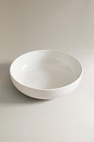 ASSIETTE CREUSE GRÈS