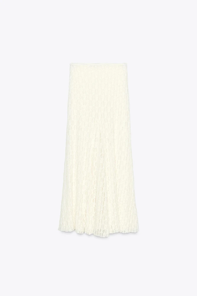 LONG LACE SKIRT