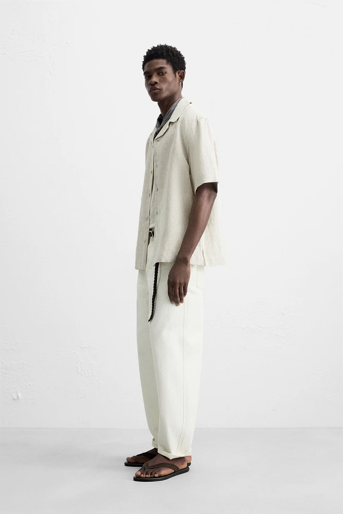 CHEMISE 100 % LIN