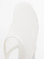Mesh slingback ballet flats