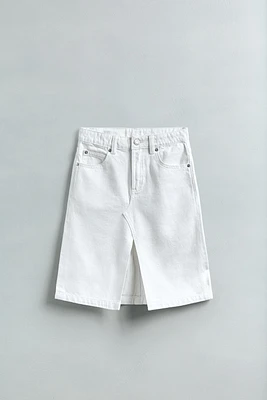JUPE EN JEAN MI-LONGUE