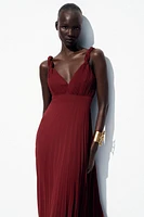 ROBE MIDI PLISSÉE