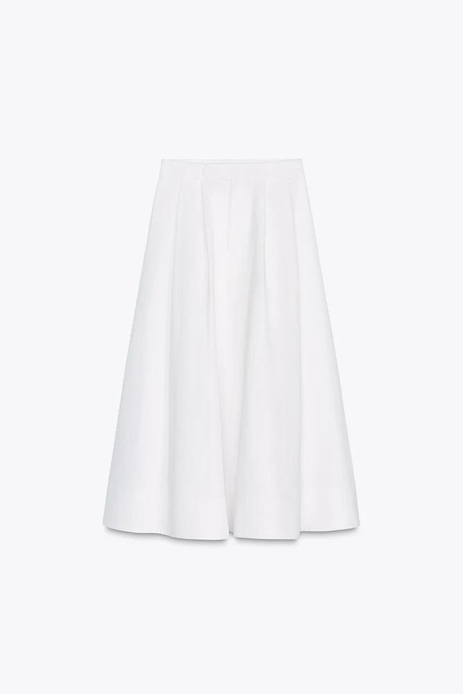 MIDI CAPE SKIRT ZW COLLECTION