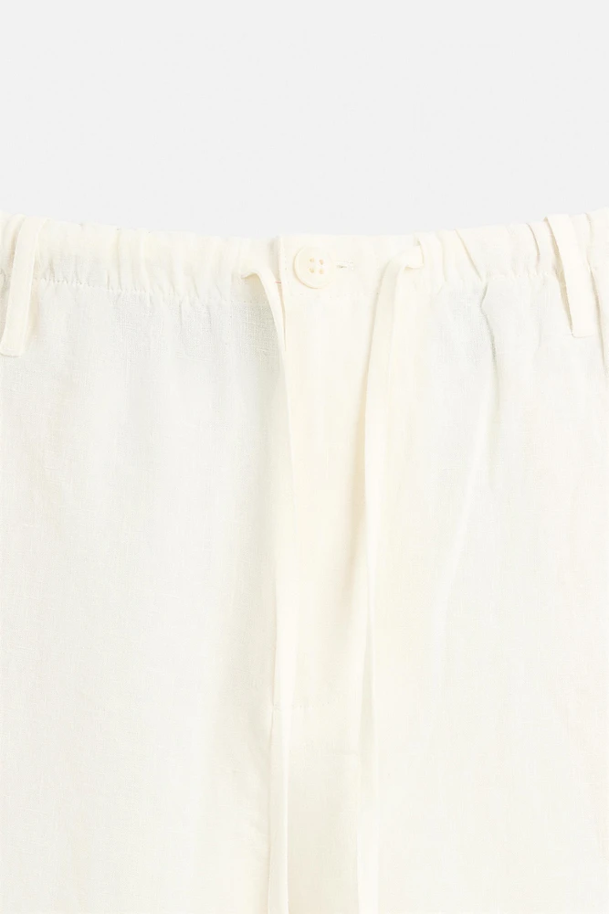 PANTALON 100 % LIN