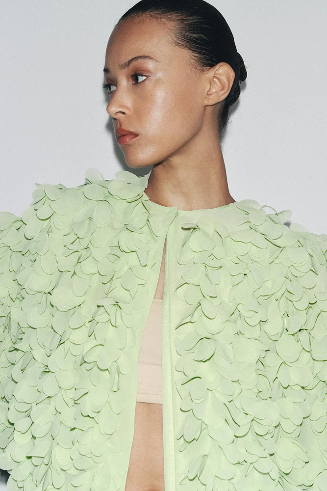 MANTEAU PÉTALES