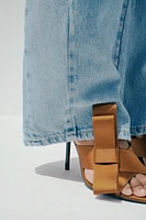 SANDALS WITH SIDE BOW