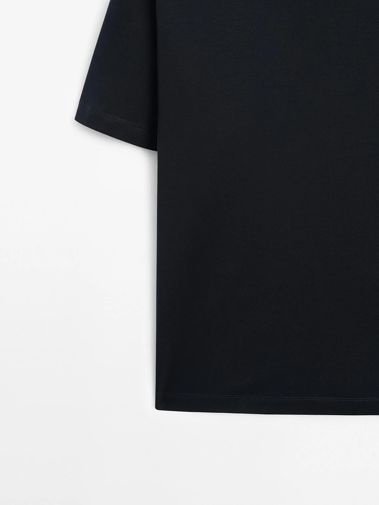 T-shirt medium weight 100 % coton