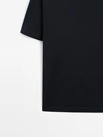 T-shirt medium weight 100 % coton
