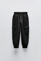 PLUSH CARGO PANTS