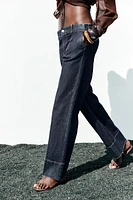 PANTALON BOOTCUT NERVURE
