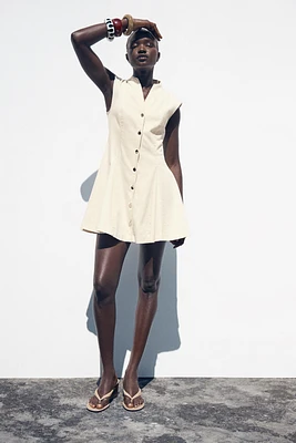 SLEEVELESS MINI DRESS