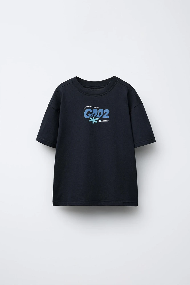 RAISED PRINT T-SHIRT