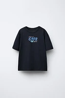RAISED PRINT T-SHIRT