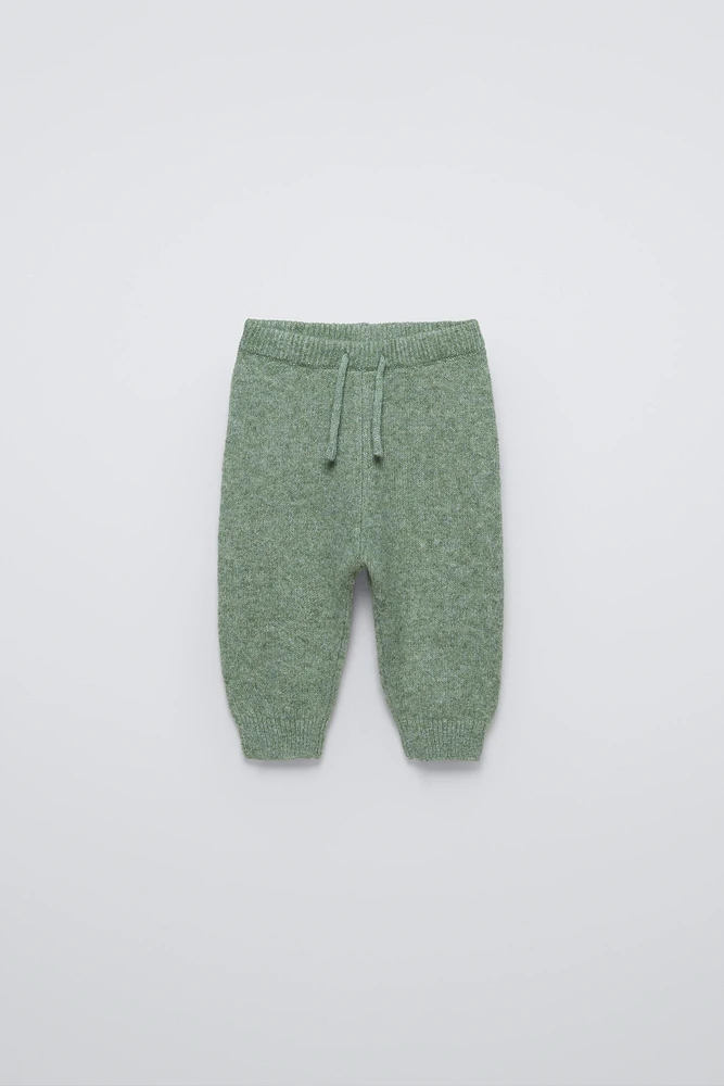 RACCOON KNIT JOGGER PANTS